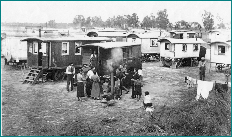05_Aus den Anfängen des Zigeunerlagers Rastplatz Marzahn 1936